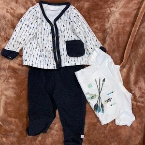 3 piece Rosie Pope 12 month Toddler set